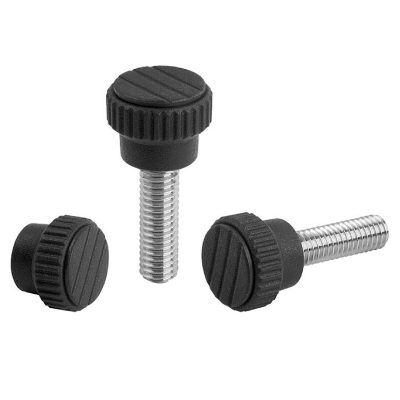 Top Mount - Adj Dial, Knurled Knob & Grub Screw