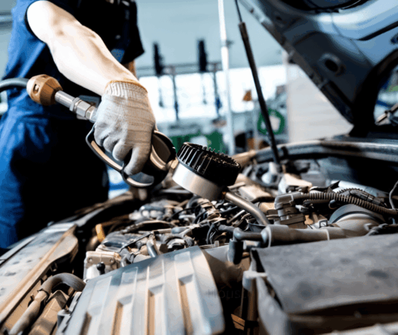 Routine vehicle servicing