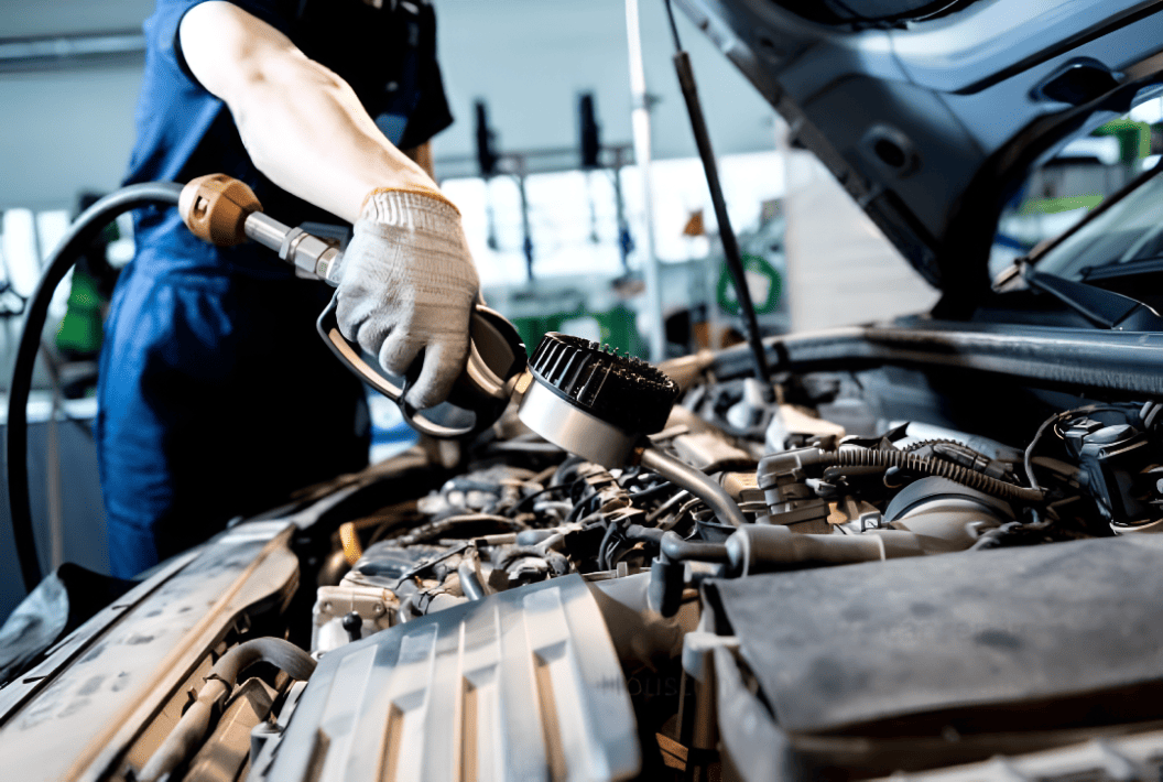Routine vehicle servicing
